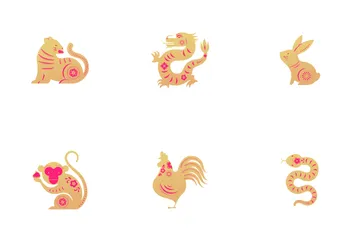 Chinese Zodiac Icon Pack