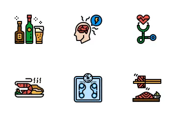 Cholesterol Icon Pack