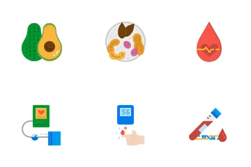 Cholesterol Icon Pack