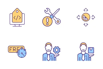 Choosing Business Tools Icon Pack