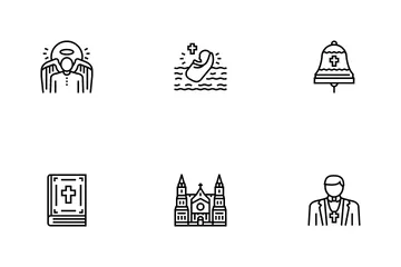 Christianity Religion Church Icon Pack