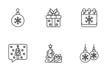 Christmas And Celebration Icon Pack