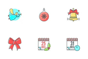 Christmas And New Year Icon Pack