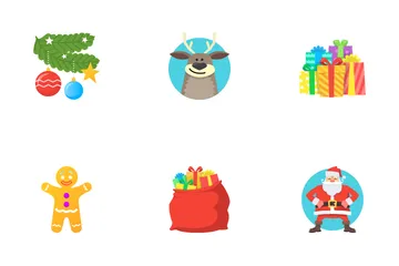 Christmas And New Year Icon Pack