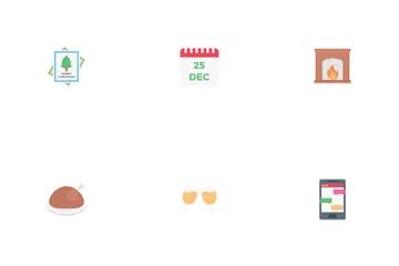 Christmas And New Year Icon Pack