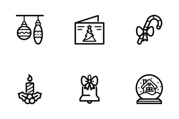 Christmas And New Year Icon Pack