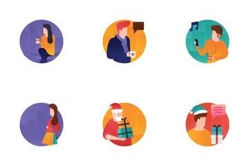 Christmas And New Year Icon Pack