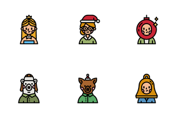 Christmas Avatar Icon Pack