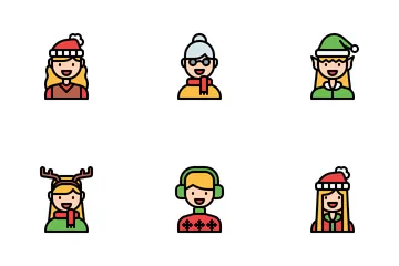 Christmas Avatar Icon Pack