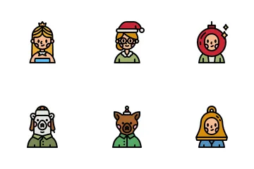 Christmas Avatar Icon Pack