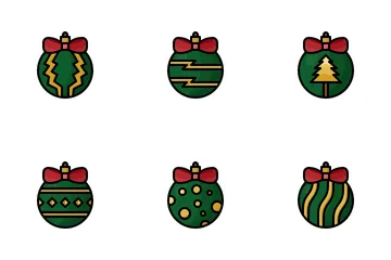 Christmas Balls Icon Pack