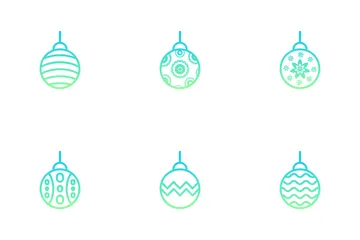 Christmas Balls Icon Pack