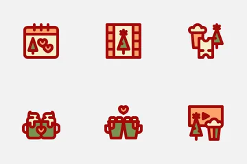 Christmas Date Icon Pack