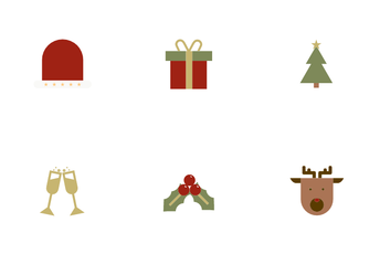 Christmas Decoration Icon Pack
