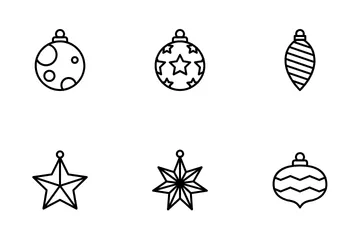 Christmas Decoration Icon Pack