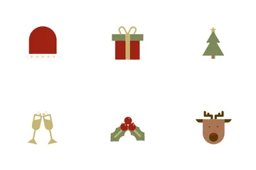 Christmas Decoration Icon Pack