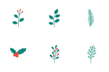 Christmas Decoration Icon Pack