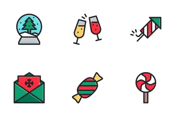 Christmas Decoration Icon Pack