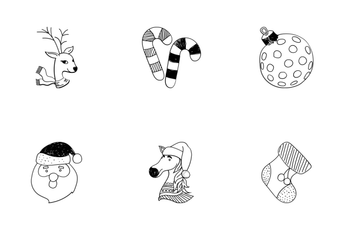 Christmas Doodle   Icon Pack