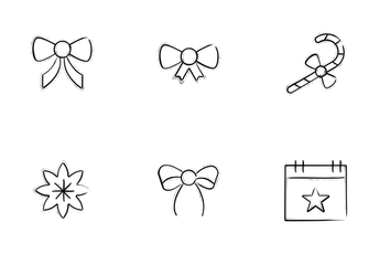 Christmas Doodle Icons Icon Pack
