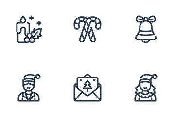 Christmas Elements Icon Pack