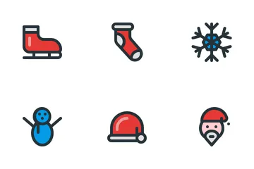 Christmas (Filled Line) Icon Pack