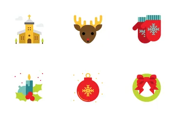 Christmas Flat Icon Pack