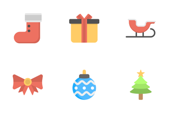 Christmas Flat Icons 1 Icon Pack