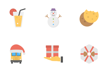 Christmas Flat Icons 2 Icon Pack