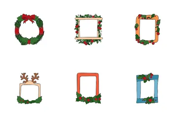 Christmas Frames Icon Pack