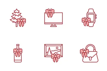 Christmas Gift Icon Pack