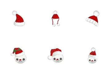Christmas Hat Icon Pack