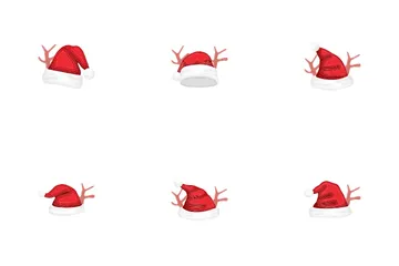 Christmas Hat Icon Pack