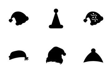 Christmas Hat Stickers Icon Pack