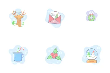 Christmas Holiday Icon Pack