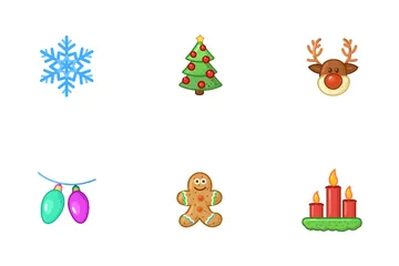 Christmas New Year Icon Pack
