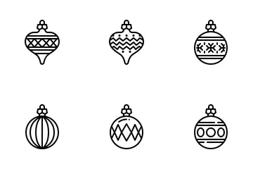 Christmas Ornament Icon Pack