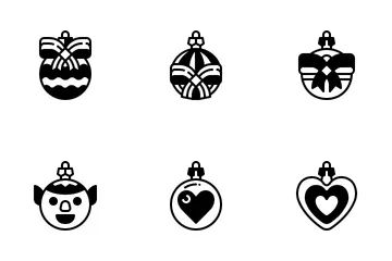 Christmas Ornament Icon Pack