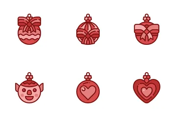 Christmas Ornament Icon Pack