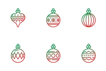 Christmas Ornament Icon Pack