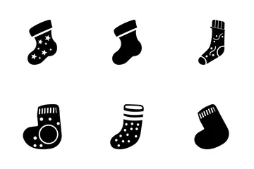 Christmas Sock Stickers Icon Pack