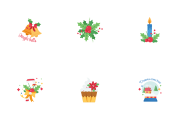 Christmas Sticker Icon Pack