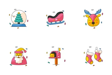 Christmas Stickers Icon Pack