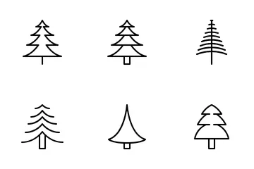 Christmas Tree Icon Pack