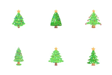 Christmas Trees Icon Pack