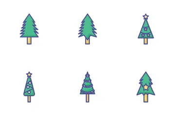 Christmas Trees Icon Pack