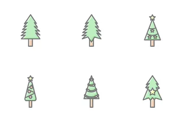 Christmas Trees Icon Pack