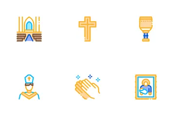 Church Christianity Icon Pack