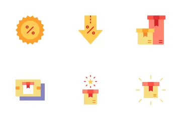 Lunes cibernético Paquete de Iconos