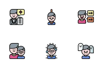 Ciberbullying Paquete de Iconos